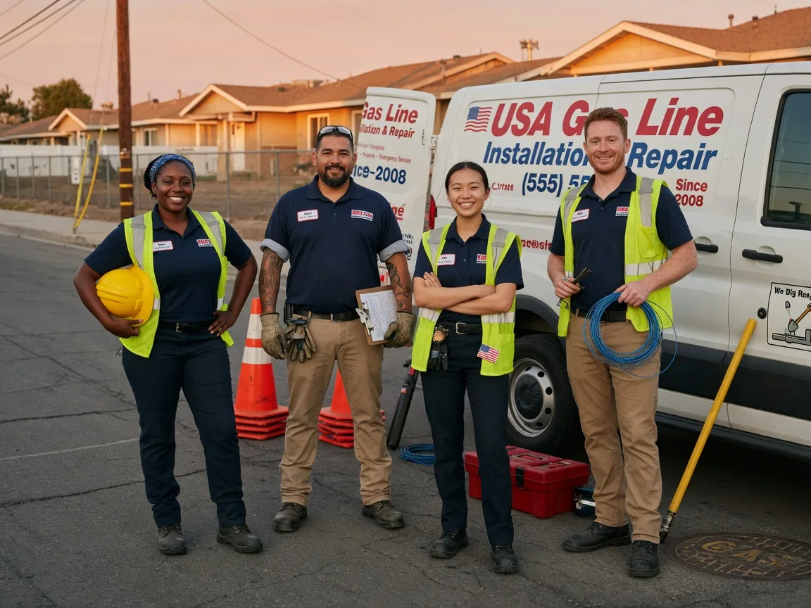 Gas Line Installation company in Edgard, LA